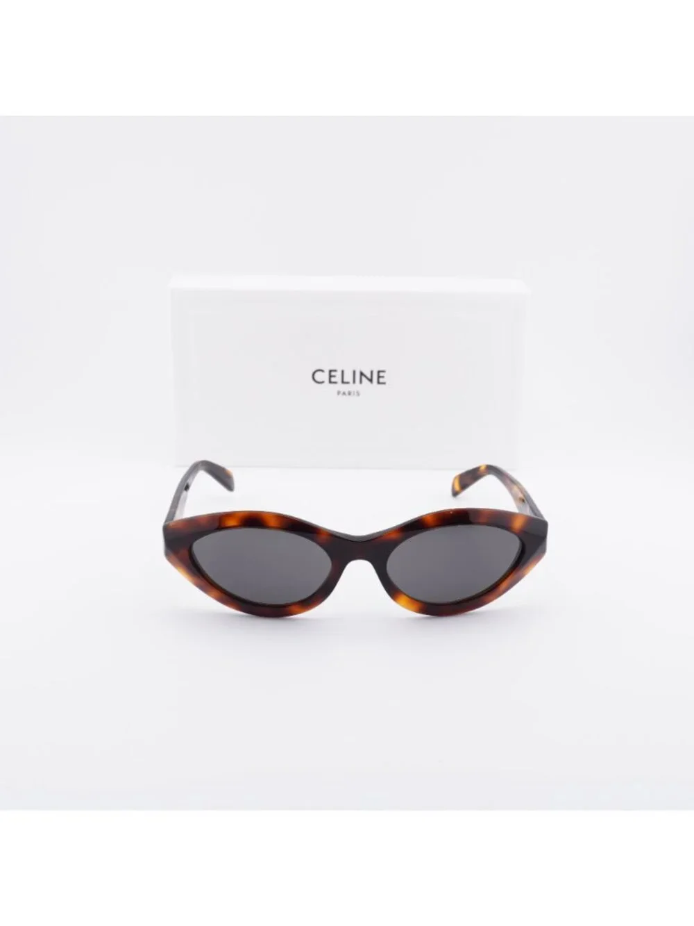 Celine CL40311I 53A Cat Eye Sunglasses - Havana / Grey